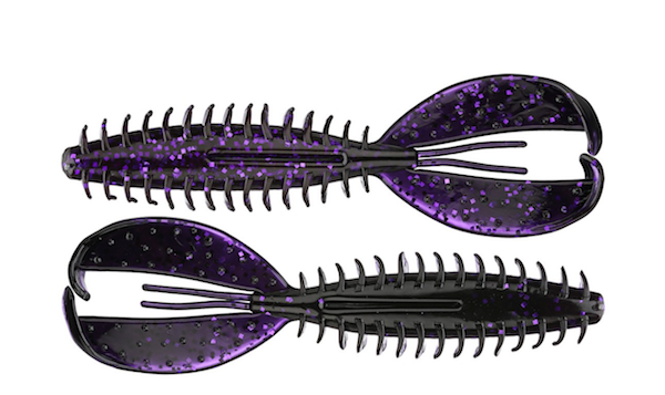 Zoom 4.5"" Z-craw 6pk Black Light