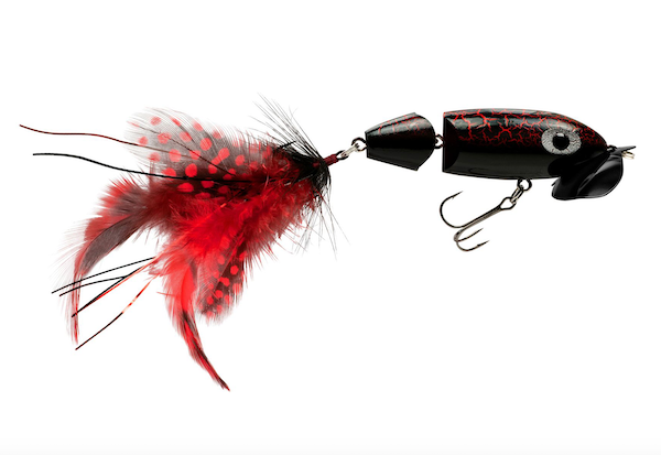 Arbogast Jointed Jitterbug 2.0 2,5 Inch Black Death