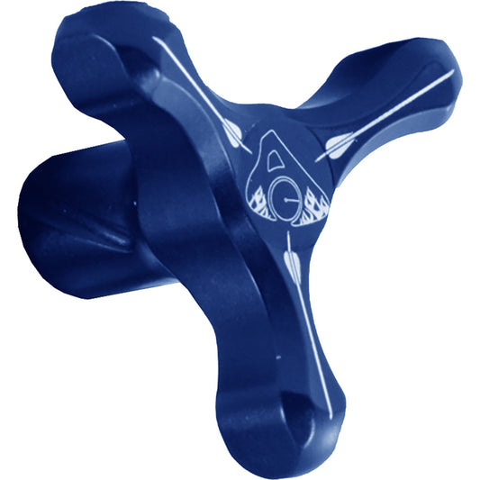 Axcel Achieve Xp Tri-star Knob Blue