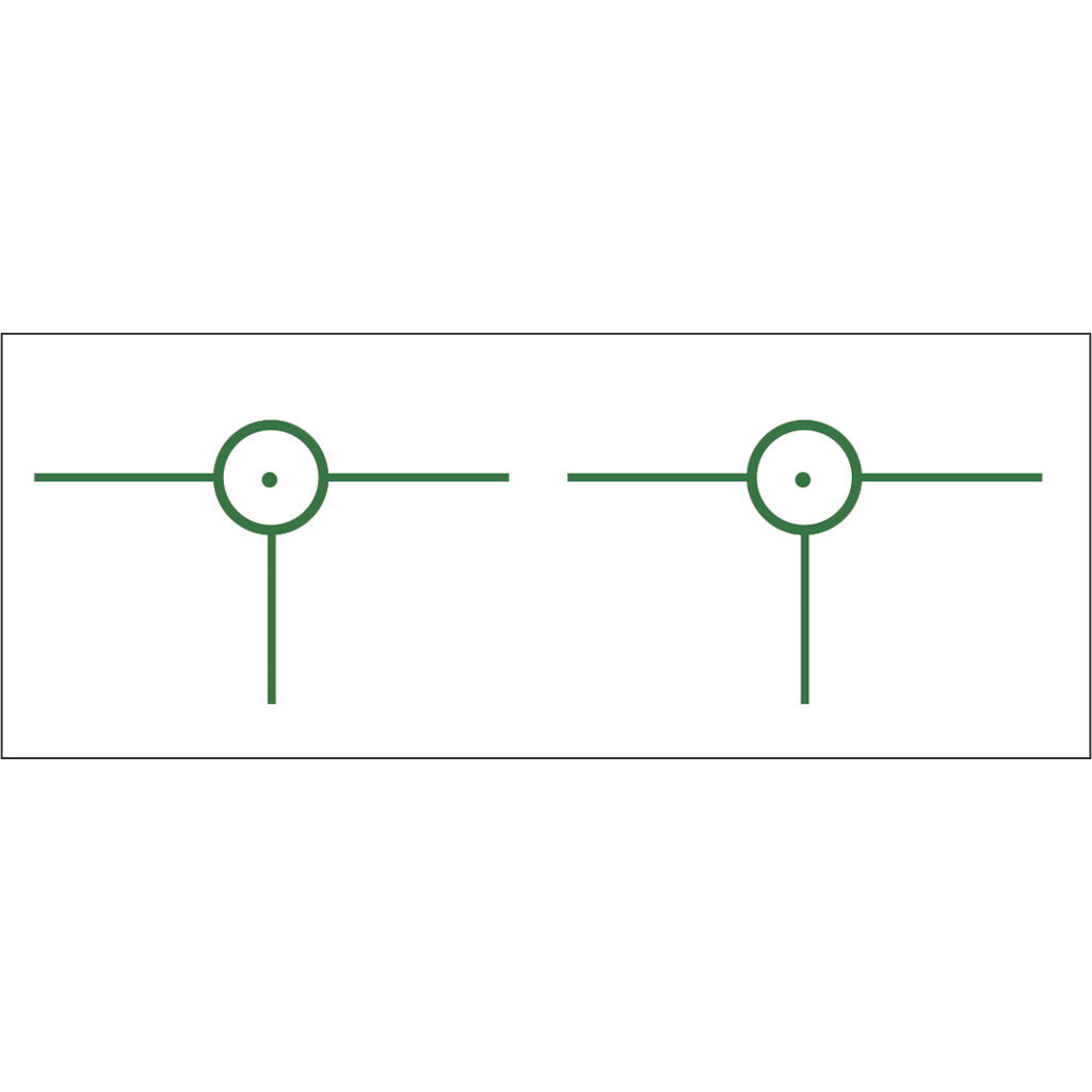 Gunstar Tactical 3d 2 Reticle Green